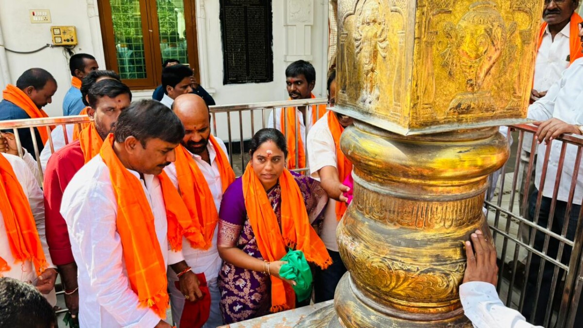 పార్టీని బలోపేతం చేస్తా సంగారెడ్డి జిల్లా అధ్యక్షురాలు గోదావరి అంజిరెడ్డి