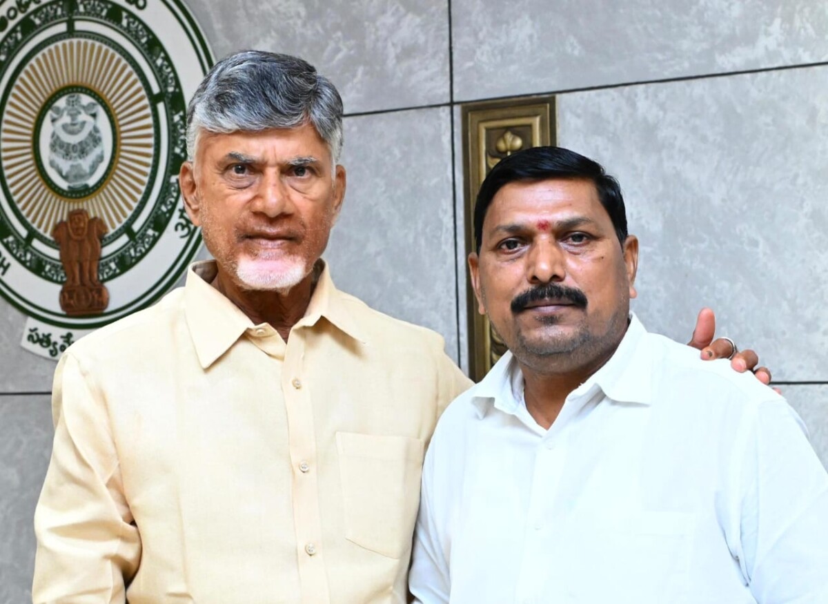 ముఖ్యమంత్రిని కలిసిన అండమాన్ టీడీపీ అధ్యక్షుడు మాణిక్యరావు