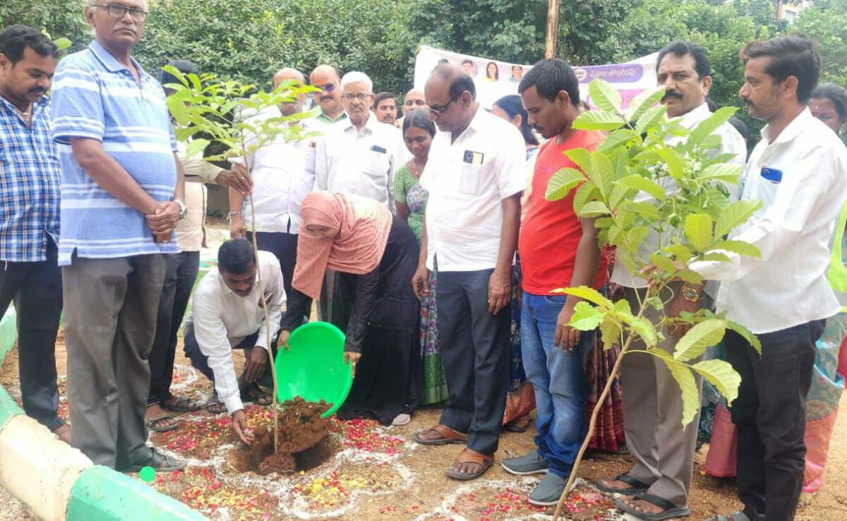 స్వచ్ఛమైన ప్రాణవాయువు పచ్చదనం పెంపుతోనే సాధ్యమవుతుంది