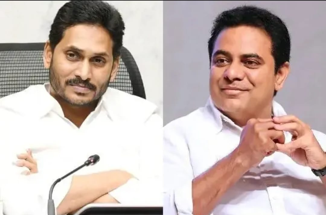 జగన్ ను కేటీఆర్ ఫాలో అవుతున్నారా…?