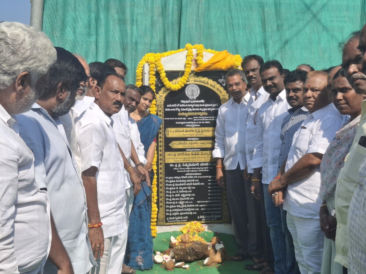 గొల్లపూడిలో మౌలిక వసతుల కల్పనకు కృషి.