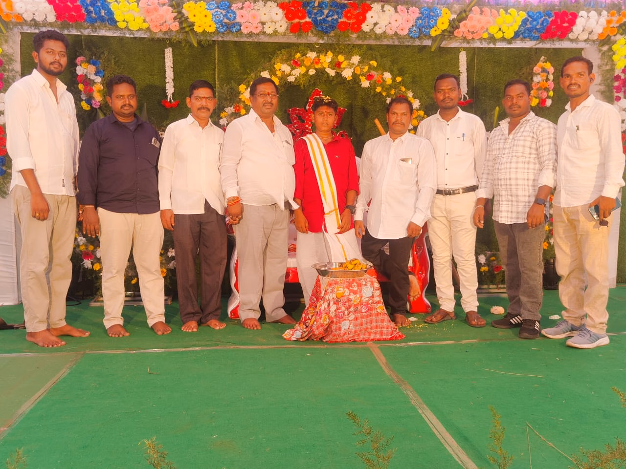 పంచకట్టు వేడుకలో పాల్గొన్న తాటి వెంకటేశ్వర్లు