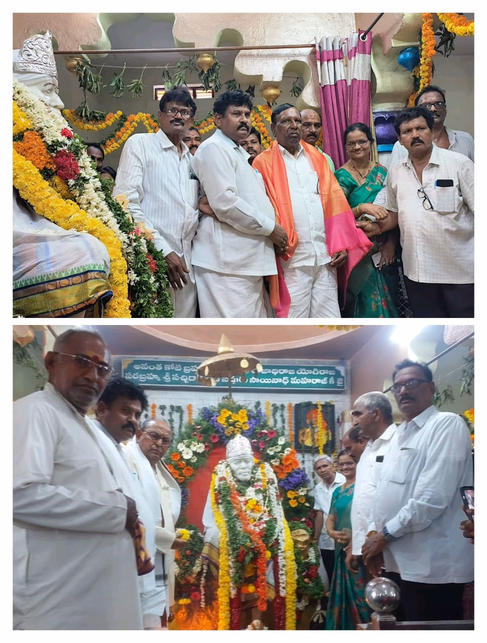 నల్లబండగూడెం శ్రీ సాయి మందిరంలో ఘనంగా గురు పౌర్ణమి వేడుకలు…